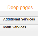 Plugging deep pages into your website