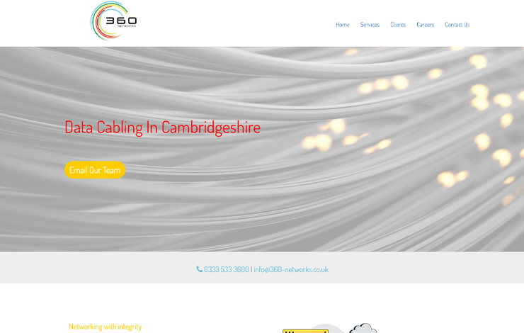 Data cabling in Cambridgeshire | 360 Networks
