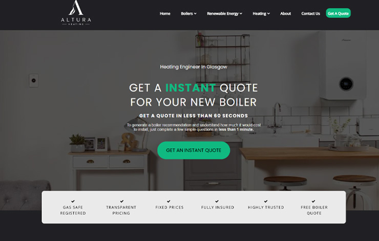 Instant Boiler Quote - Get Yours in 60 Seconds! | Altura Heating