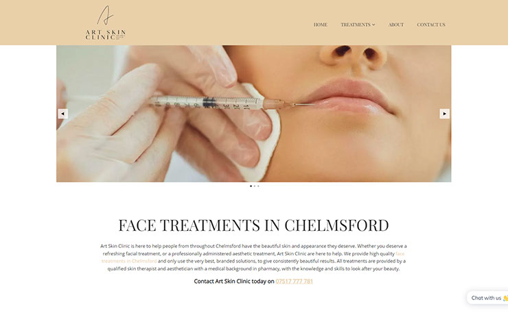 Face Treatments in Chelmsford | Art Skin Clinic 