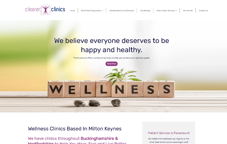 Wellness Clinics Based in Milton Keynes | Clearer Clinics