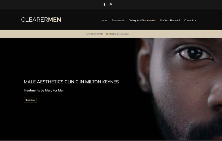 Male Aesthetics Clinic in Milton Keynes | Clearer Men