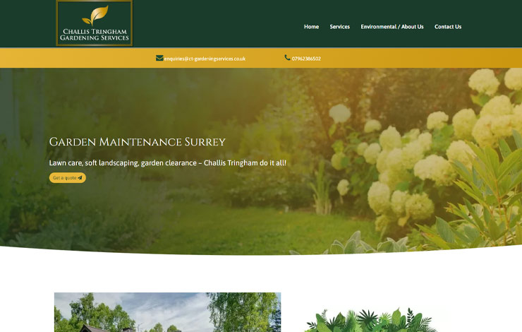 Garden Maintenance Surrey | Challis Tringham Gardening Service