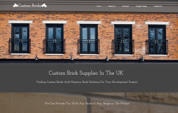 Custom Brick Supplier in the UK 
