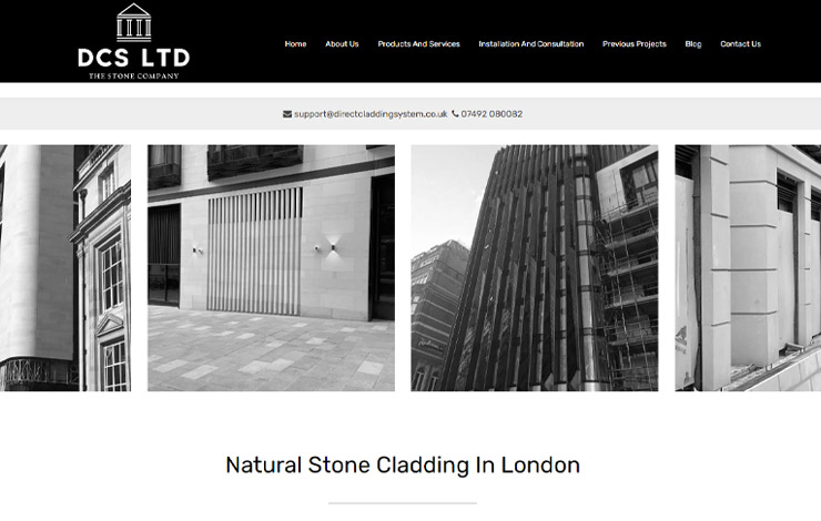Natural Stone Cladding in London | Direct Cladding System Ltd
