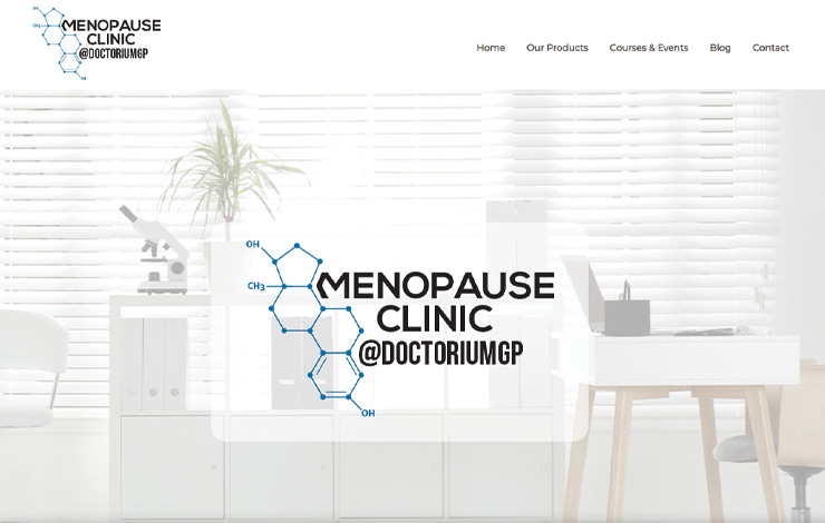 Website Design for Menopause Doctor in Derby | DoctoriumGP