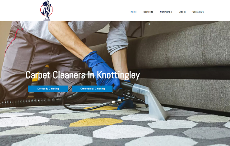 Website Design for Carpet Cleaners in Knottingley | D&S Carpet Cleaning