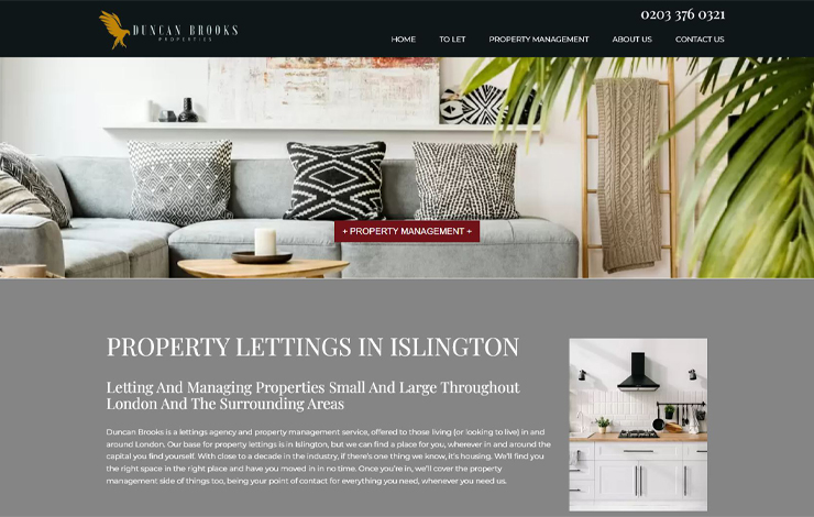 Property Lettings in Islington | Duncan Brooks Properties Ltd