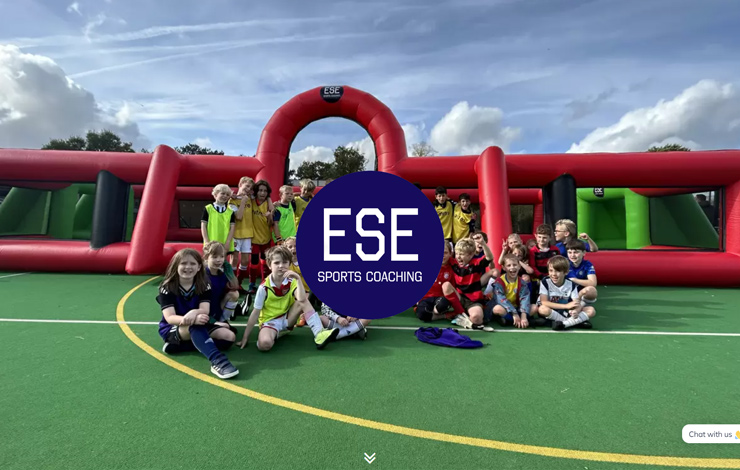 Website Design for Kids Football Coaching in Reigate and Banstead | ESE Ltd