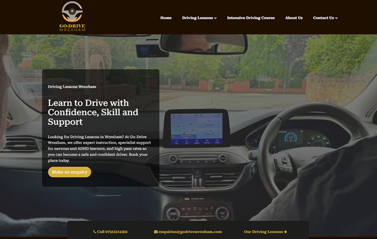 Driving Lessons in Wrexham | Go-Drive Wrexham