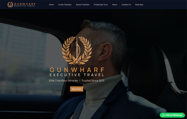 Website Design for Chauffeur Hire in Southampton | Luxury Private Chauffeur Service
