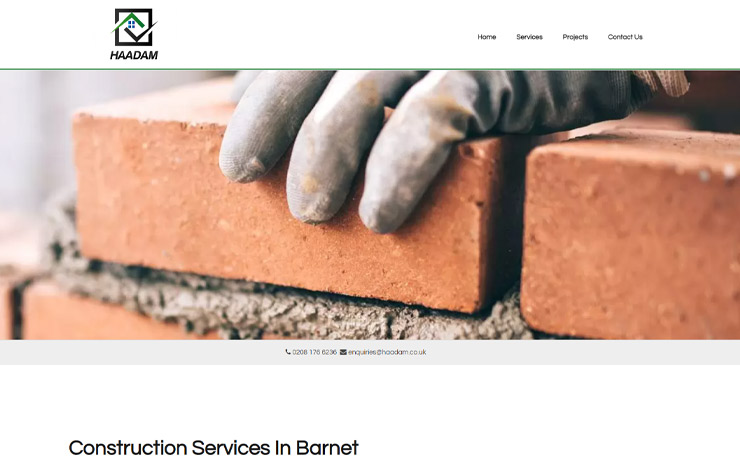 Construction Services in Barnet | Haadam Ltd