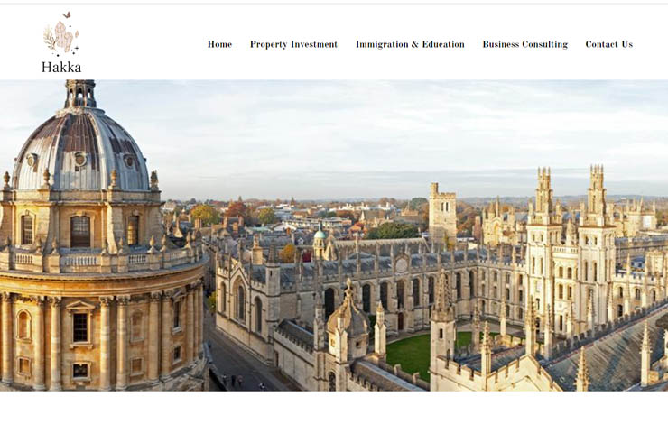 Website Design for Relocation consultancy in Kingston upon Thames