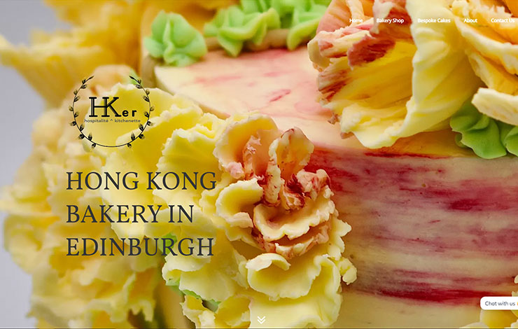 Website Design for Hong Kong Bakery in Edinburgh | HKER Bakery