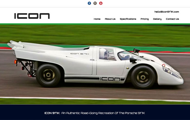 Website Design for 917 Recreation | Icon Engineering