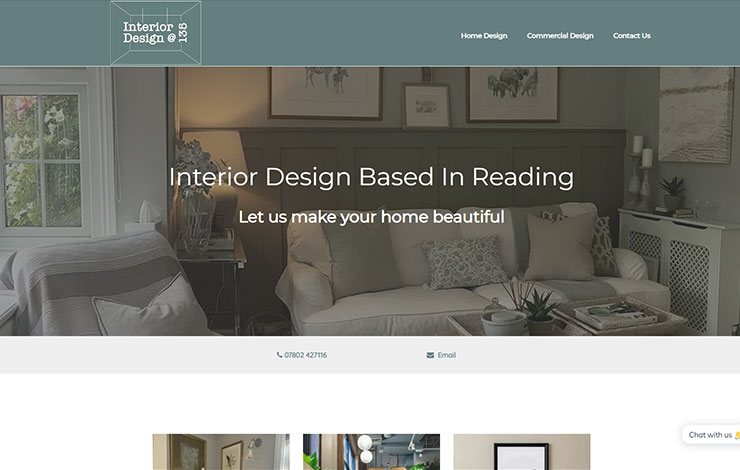Website Design for Interior design in Reading | Interior Design @ 315