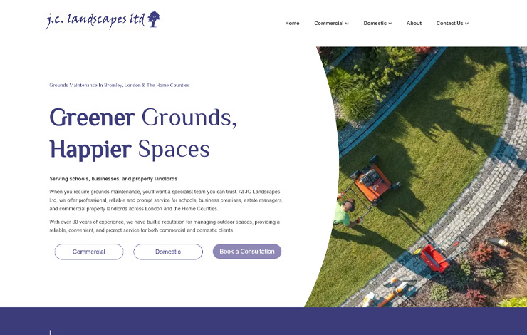 Professional Grounds Maintenance in Bromley | JC Landscapes Ltd
