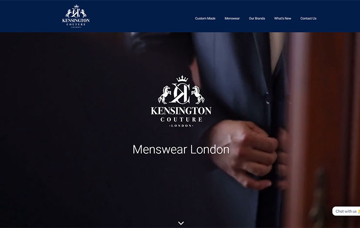 Menswear In London | Kensington Couture Premium Clothing