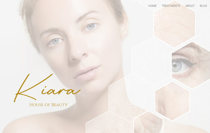 Website Design for Aesthetics in Wednesbury | Kiara house of Beauty