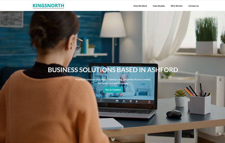 Website Design for Kingsnorth Business Solutions | Based in Ashford