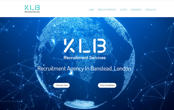 Website Design for Recruitment Agency in Banstead | KLB Recruitment Services Ltd
