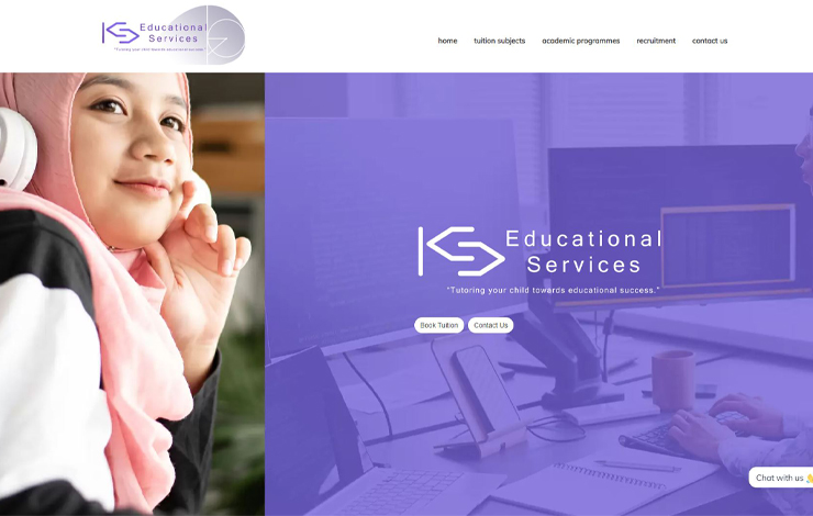 Website Design for GCSE tutors in Lancashire | K & S Educational Services