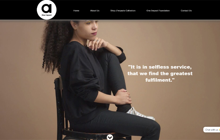 Website Design for Ethical Clothing Company in London | One Impact