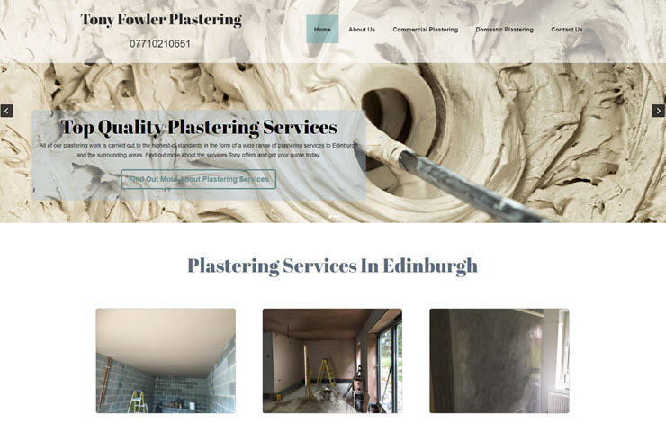 Plasterer in Edinburgh and West Lothian