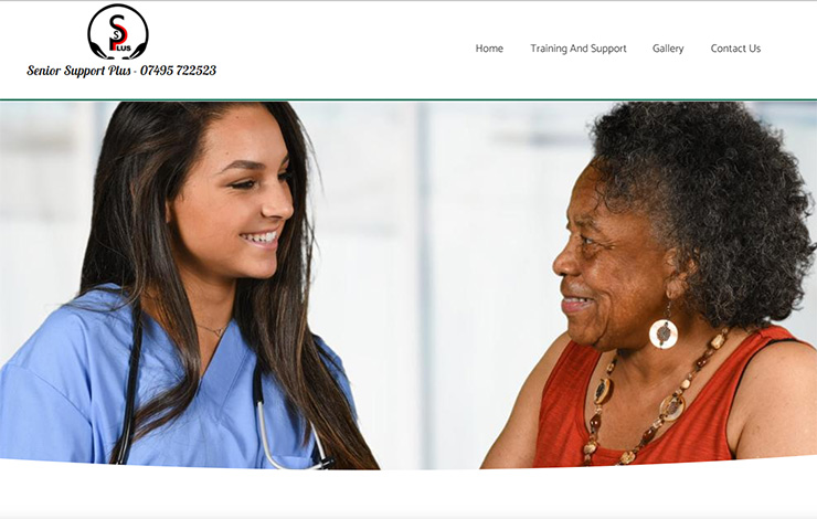 Website Design for Help at Home for Seniors in Southwark | Senior Support Plus