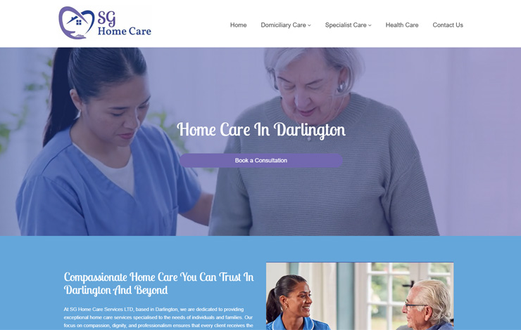 Compassionate Home Care in Darlington | SG Home Care Services LTD