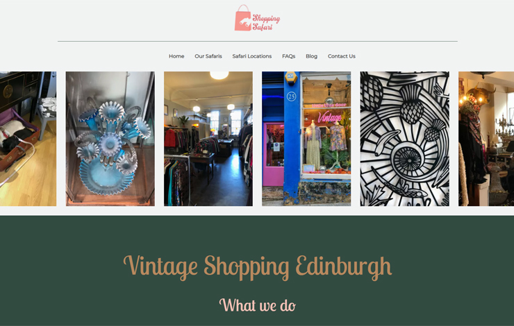 Vintage Shopping Edinburgh | Shopping Safari