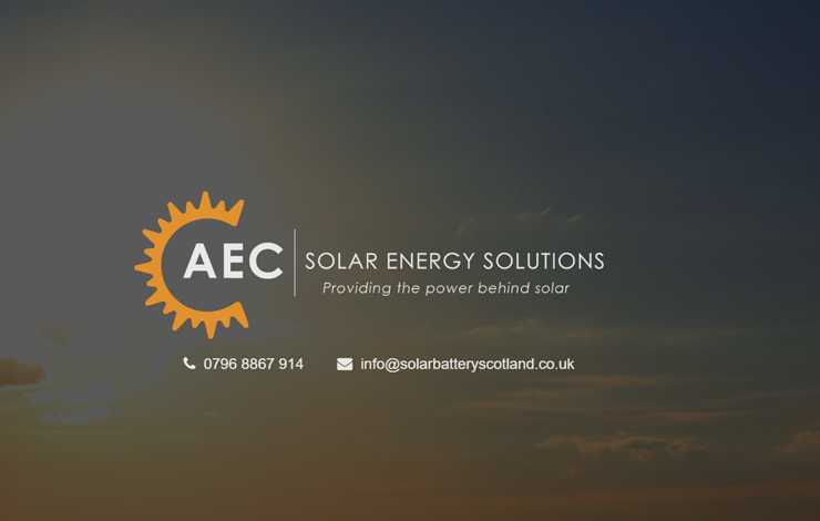 Website Design for Solar Battery Storage and Installation
