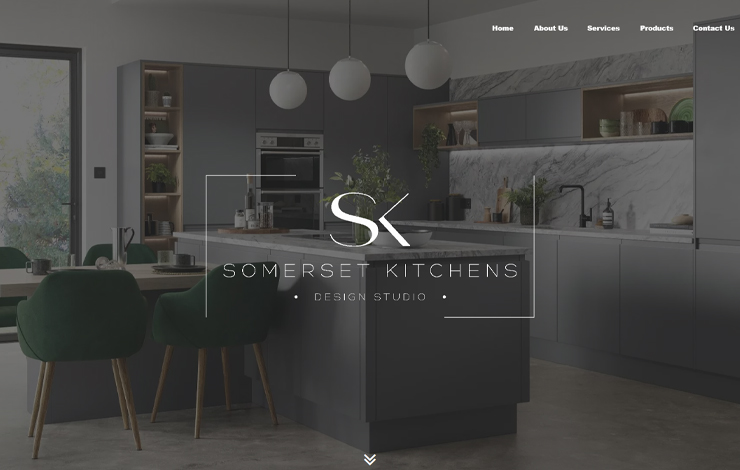 Website Design for Kitchen Design in Bristol | Somerset Kitchens Design Studio