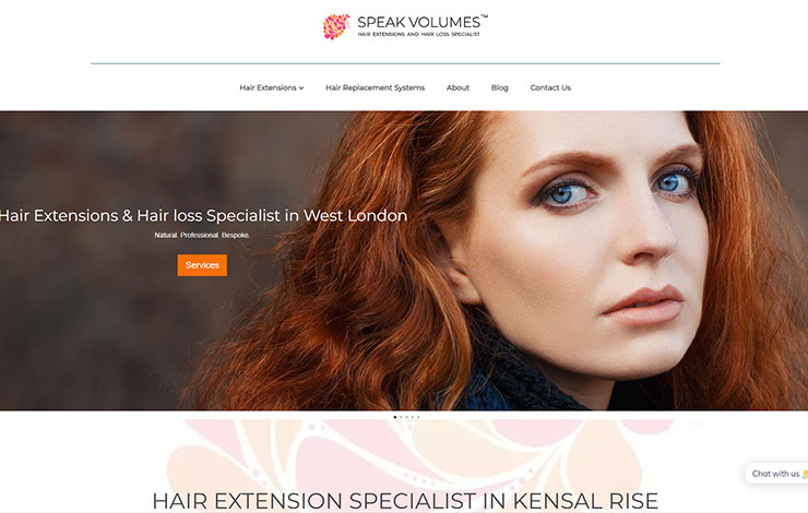 Hair Extension Specialist in Kensal Rise | Speak Volumes