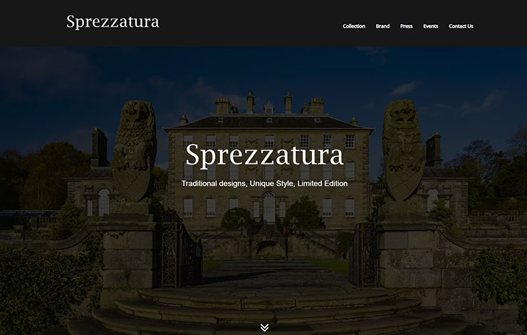 Website Design for Luxury Footwear UK | Sprezzatura 