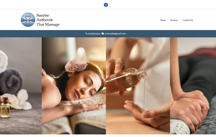 Website Design for Mobile Massage Therapist in Manchester | MMM