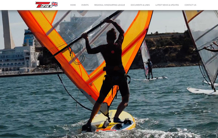 Website Design for Kids’ windsurfing in the UK | Techno293