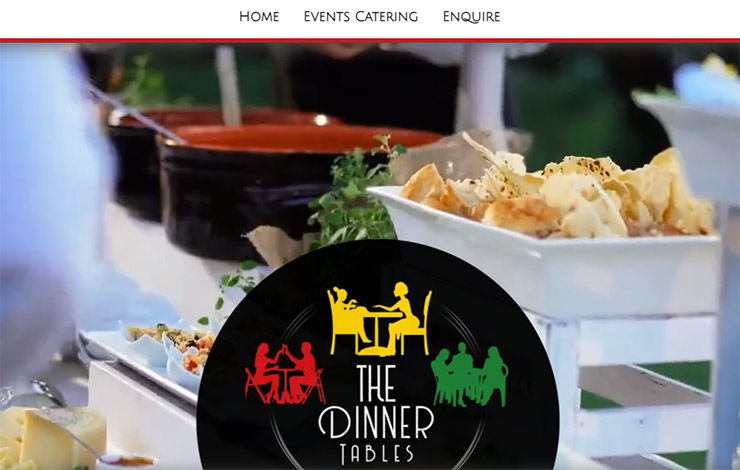 Website Design for Caribbean Catering in Croydon, South London