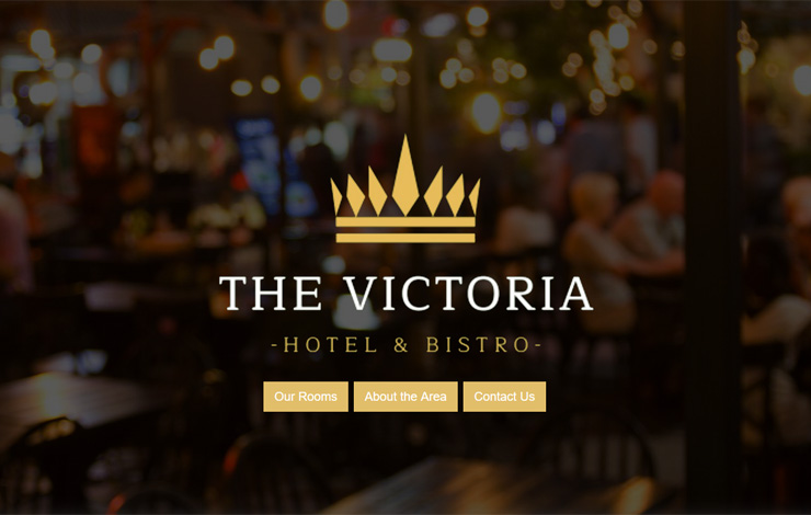 Website Design for Hotel near Berwick | The Victoria Hotel Norham