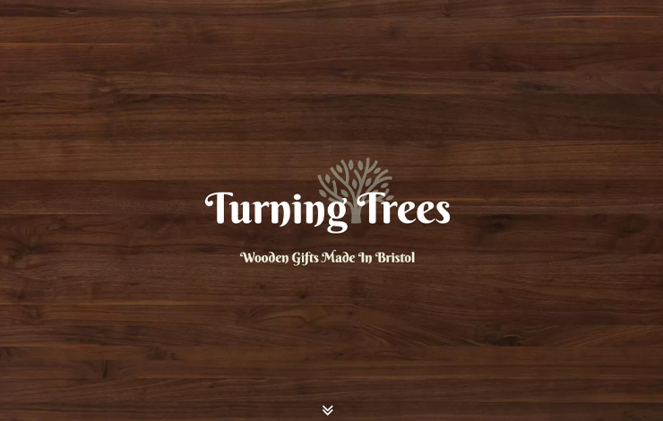 Website Design for Wooden gifts made in Bristol | Turning Trees