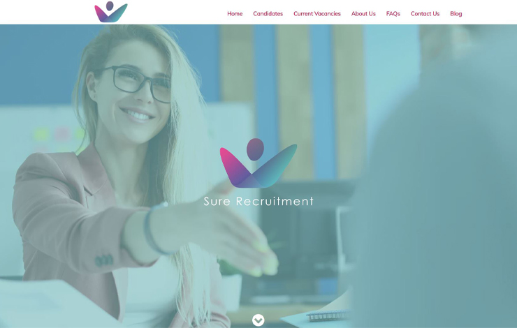 Website Design for Care Recruitment Agency in Fareham | Sure Recruitment