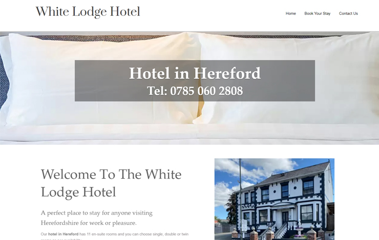 Hotel in Hereford | The White Lodge Hotel