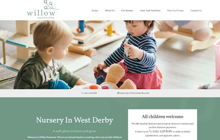 Nursery in West Derby | Willows Nurseries Ltd