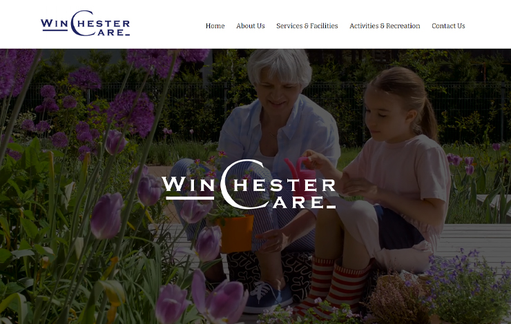 Website Design for Care home in Wednesbury | Winchester Care