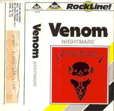 venom black metal collection homepage rare tape