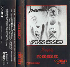 venom black metal collection homepage possessed tape