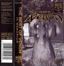 venom black metal collection homepage in memorium tape