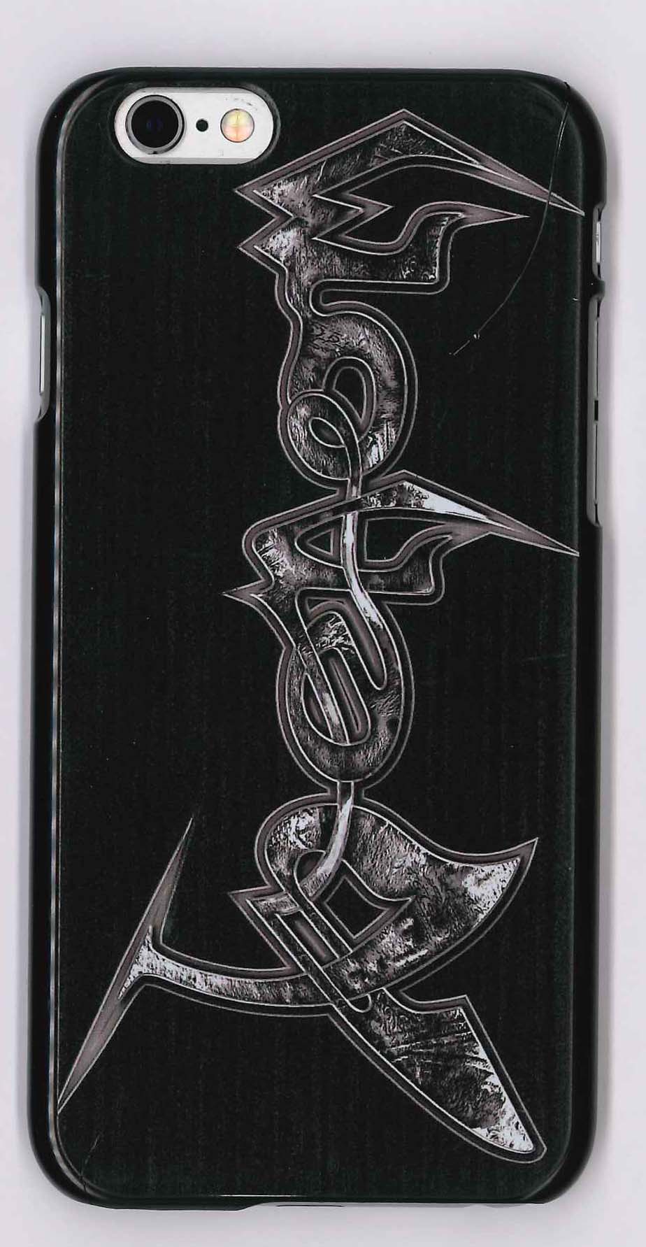 venom black metal iPhone cover mobile case