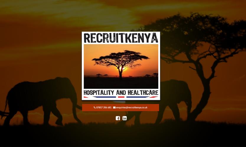 Website of the Week: Recruit Kenya Every week our design team choose the one website that they feel deserves the coveted title of 'Website of the Week' - this week we have chosen Recruit Kenya.