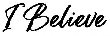 I Believe Belper client logo